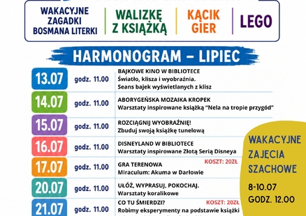 Wakacje w Bibliotece 2026